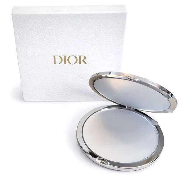 Christian Dior Paris Toile de Jouy Compact Mirror VIP GLAM Collector Piece New - Picture 3 of 5